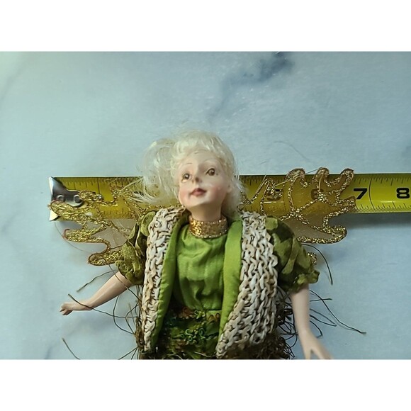 Christmas Angel Ornament Large Vintage - Picture 10 of 10